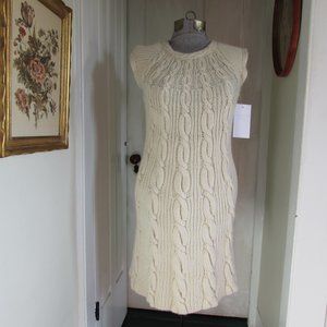 ADAM PLUS EVE Ivory Sweater Dress